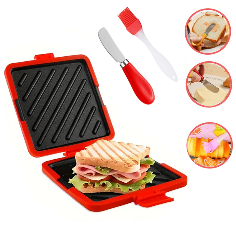 Baking Kitchen Set - طقم من 3 قطع: محمصة ساندويتشات