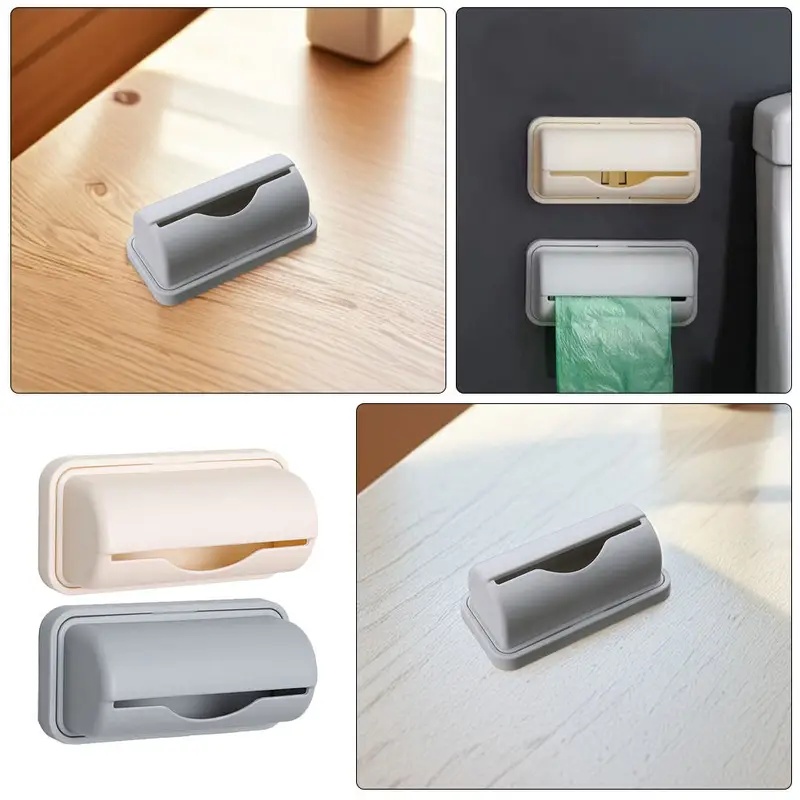 Kitchen Baking Organization - 1/2/3/4 قطع موزع أكياس قمامة مثبت