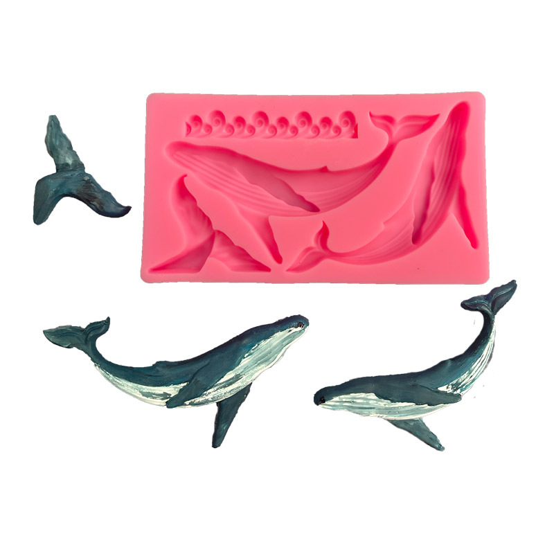 Kitchen Baking Supplies - Whale بها بنفسك الحوت قالب من