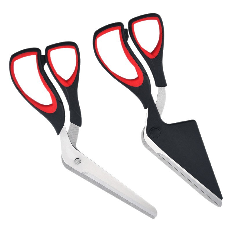 Kitchen Shears In Baking - مقص بيتزا من الفولاذ المقاوم للصدأ،