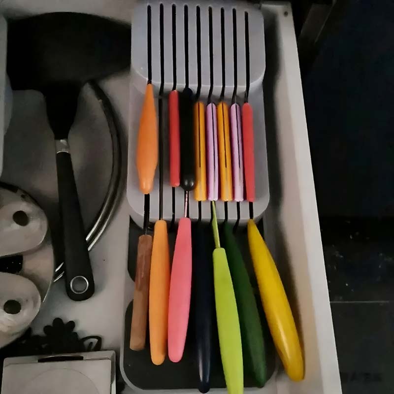 صندوق تخزين عملي للأدوات - إكس - مراجعة Kitchen Baking Tray Organizer وسعره