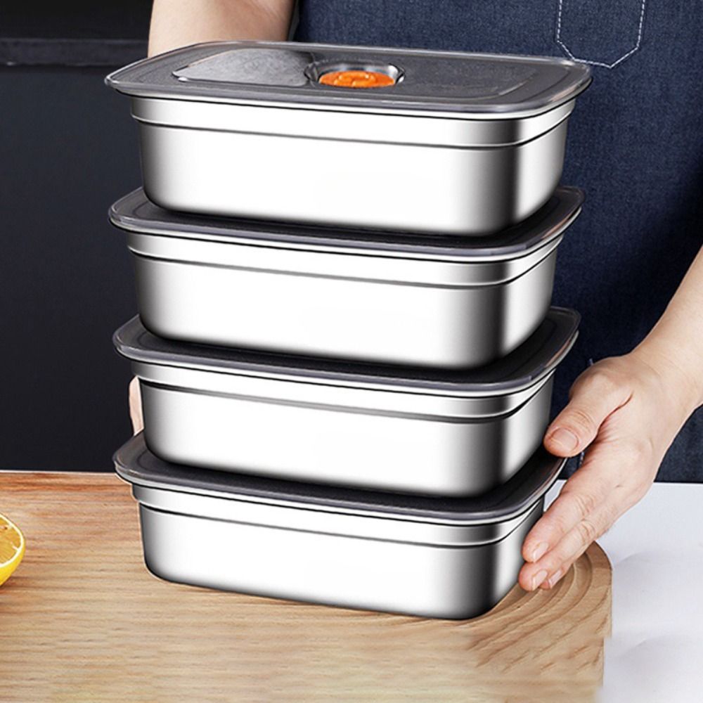 صندوق حفظ محمول من الفولاذ الم - مراجعة Kitchen Baking Tray Organizer وسعره