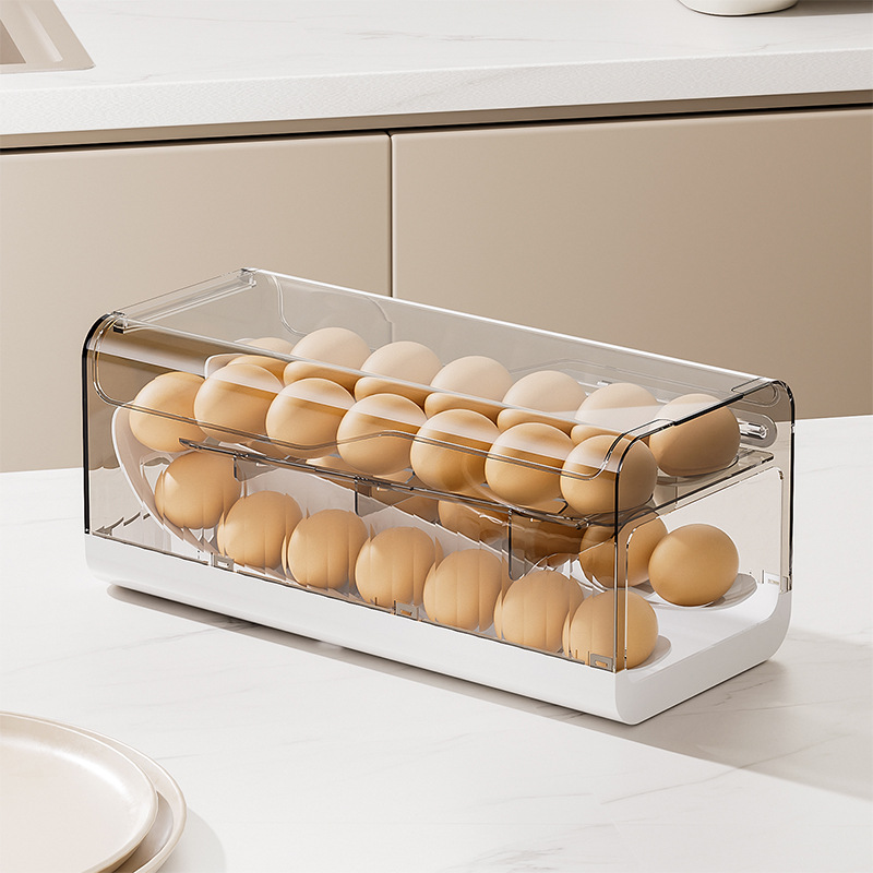 موزع بيض أوتوماتيكي للثلاجة، م - مراجعة Kitchen Baking Tray Organizer وسعره