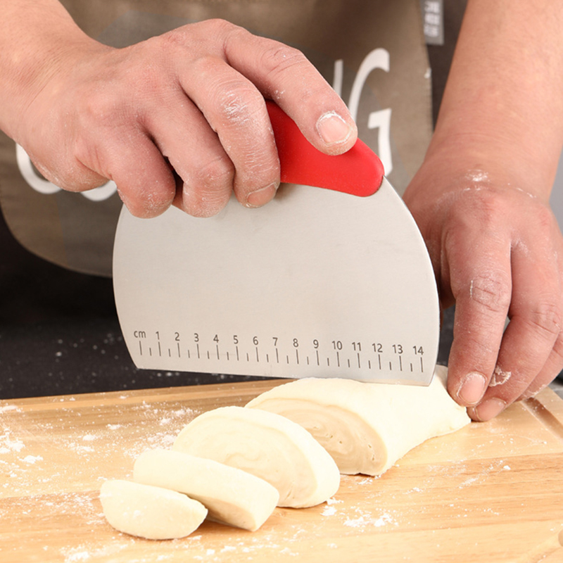 قاطع عجين من الفولاذ المقاوم ل - مراجعة Bench Scraper Dough وسعره