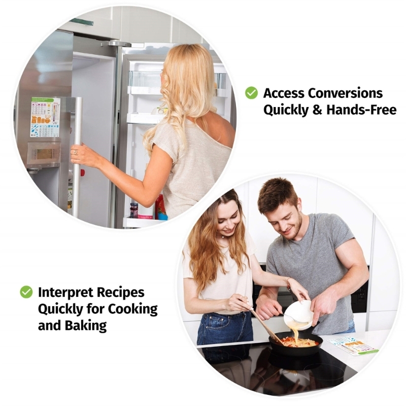 مخطط تحويل مطبخ المطاعم، أداة  - مراجعة Kitchen Baking Conversion Chart وسعره