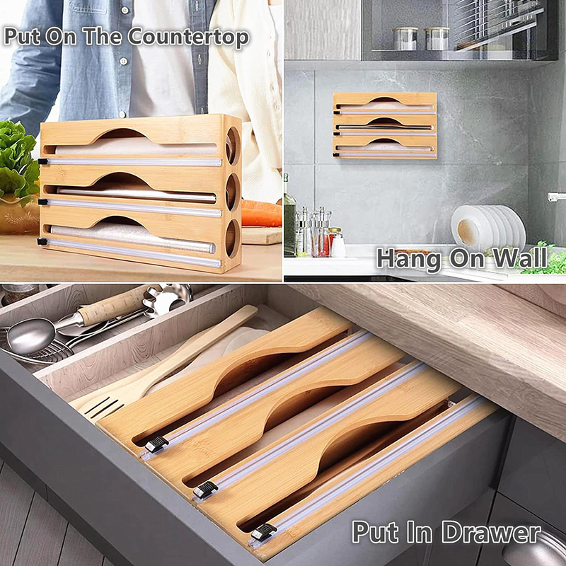 صندوق تقطيع وتخزين وتوزيع رقائ - مراجعة Kitchen Baking Tray Organizer وسعره