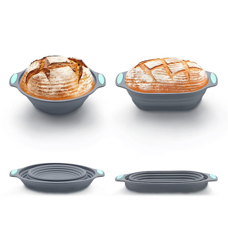 سلة تخمير الخبز السيليكونية ال - مراجعة Kitchen Baking Organization وسعره