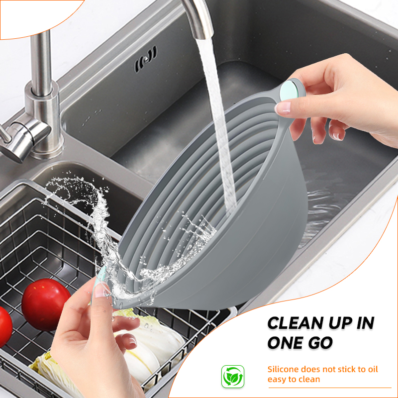 سلة تخمير الخبز السيليكونية ال - مراجعة Kitchen Baking Organization وسعره