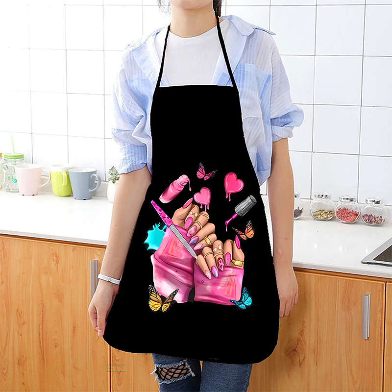 ز. مريلة مطبوعة بتصميم طلاء ال - مراجعة Kitchen Baking Zone وسعره