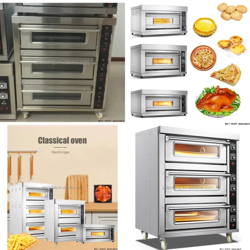 فرن كهربائي تجاري جديد 2026 بث - مراجعة Commercial Kitchen Baking Oven وسعره