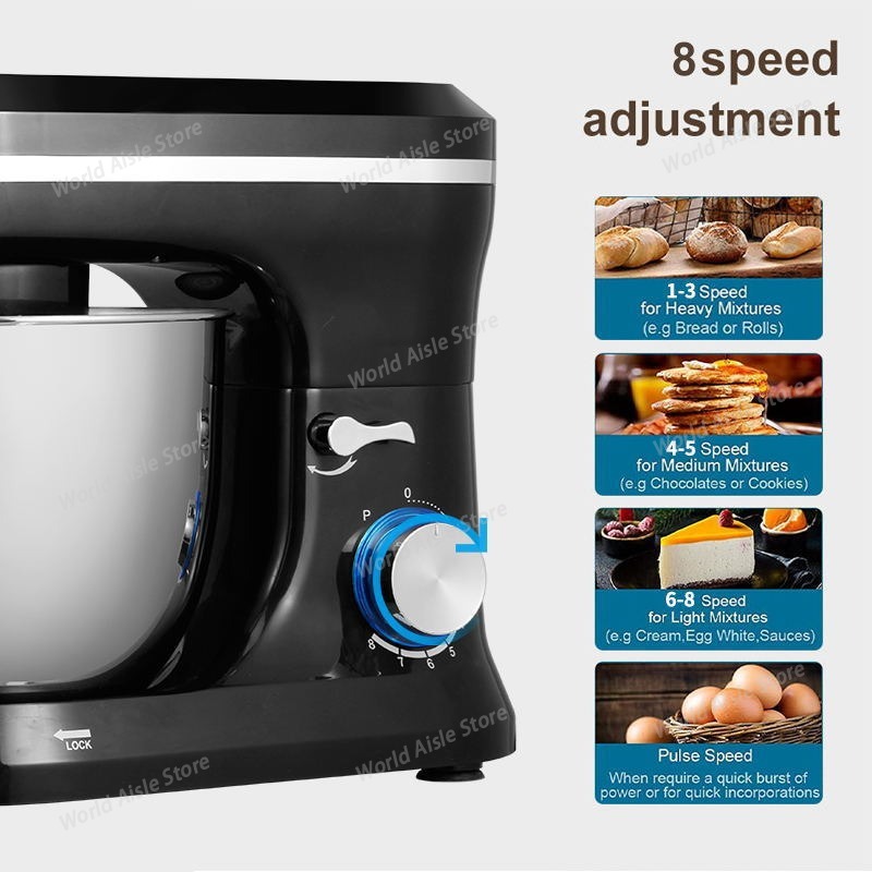 آلة خلط العجين الخبز الغذاء Ba - مراجعة Kitchen Aid Baking Machine وسعره