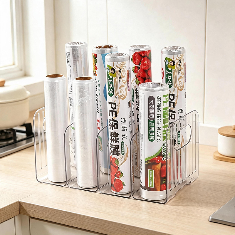 حامل تخزين متعدد الفتحات شفاف، - مراجعة Kitchen Cabinet Baking Organizer وسعره