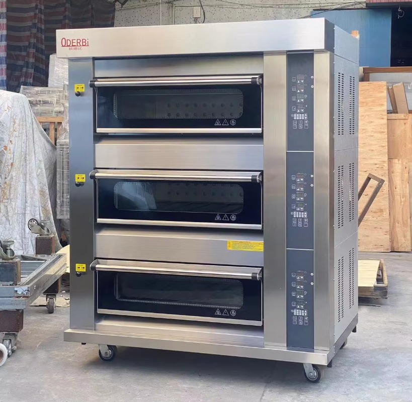 تخصيص التجارية 3 سطح السفينة 6 - مراجعة Commercial Kitchen Baking Oven وسعره