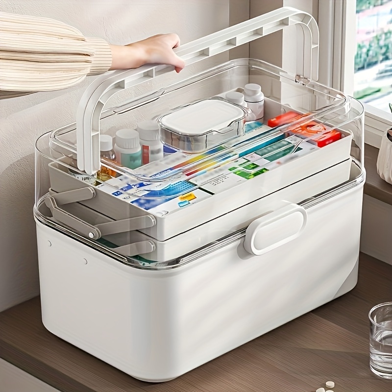 صندوق تخزين أدوية كبير السعة ب - مراجعة Kitchen Baking Tray Organizer وسعره