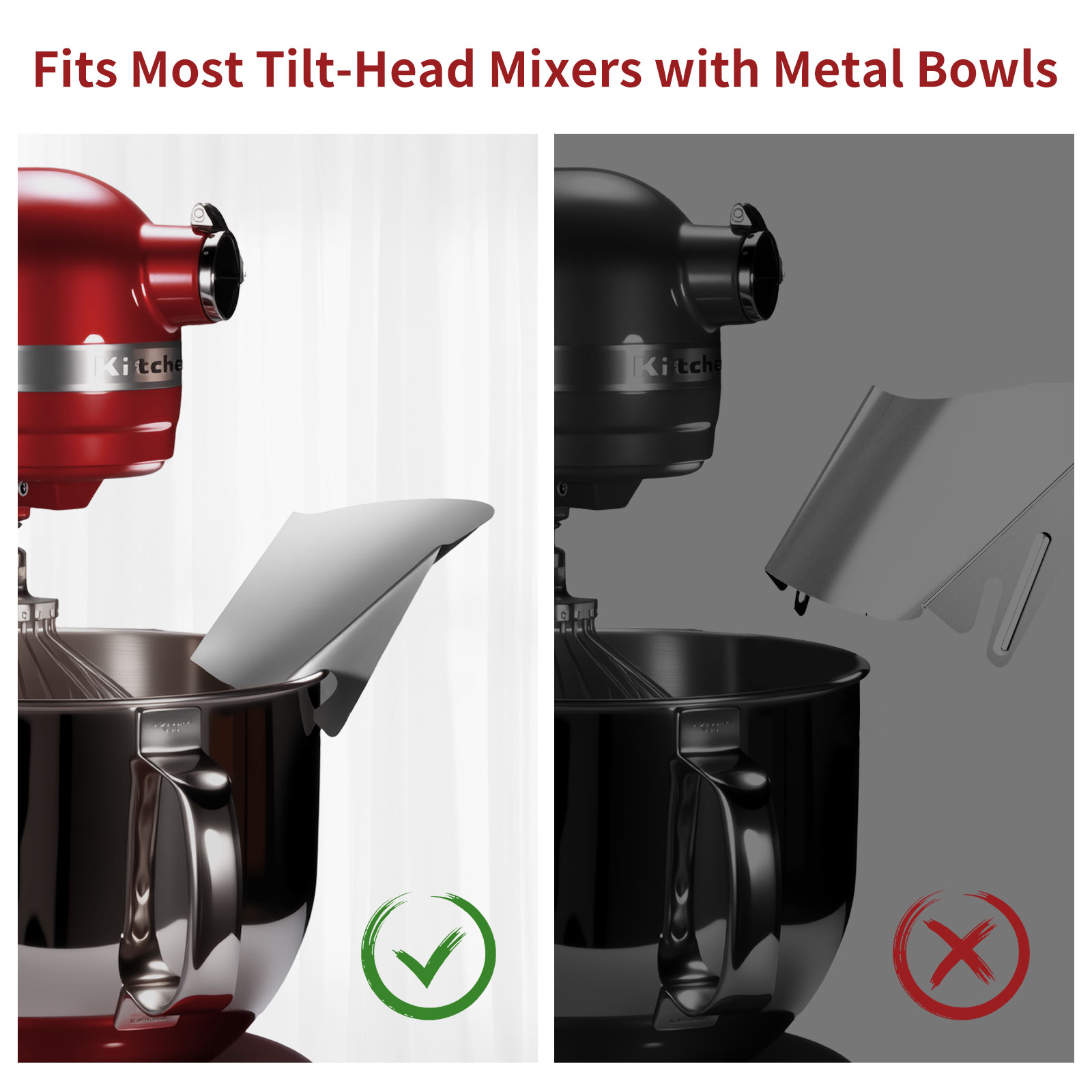 1 قطعة واقي البقشيش من الفولاذ - مراجعة Kitchenaid Baking Set وسعره