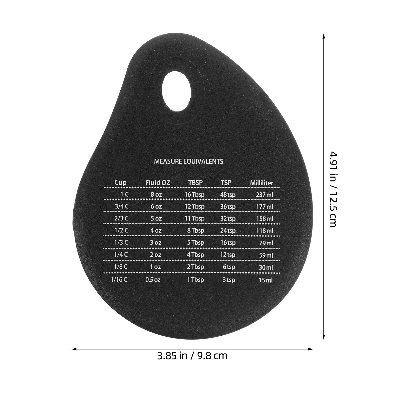 مجموعة من 4 قطع من مكاشط العجي - مراجعة Kitchen Baking Conversion Chart وسعره
