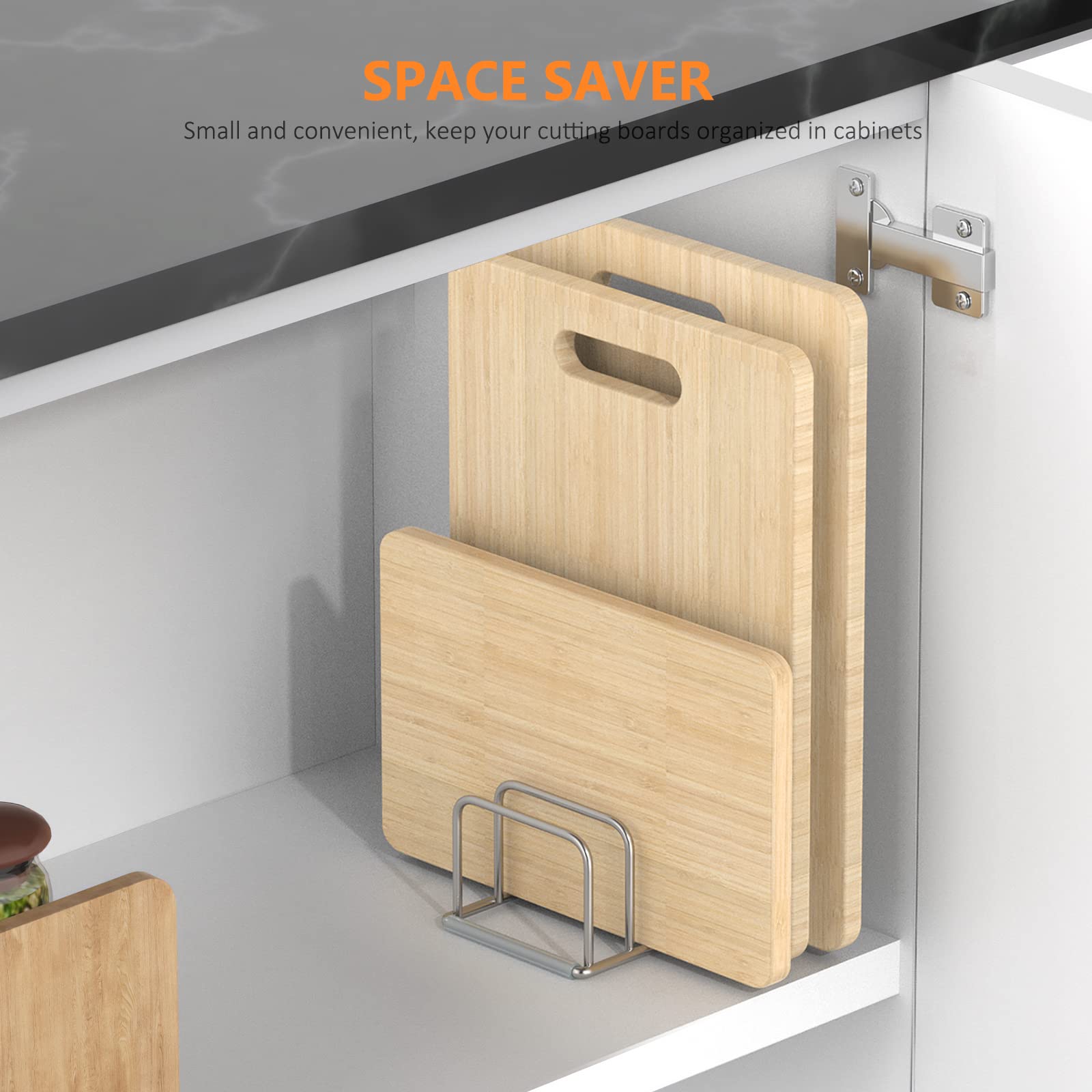 منظم خزائن المطبخ، حامل أواني  - مراجعة Kitchen Cabinet Baking Organizer وسعره