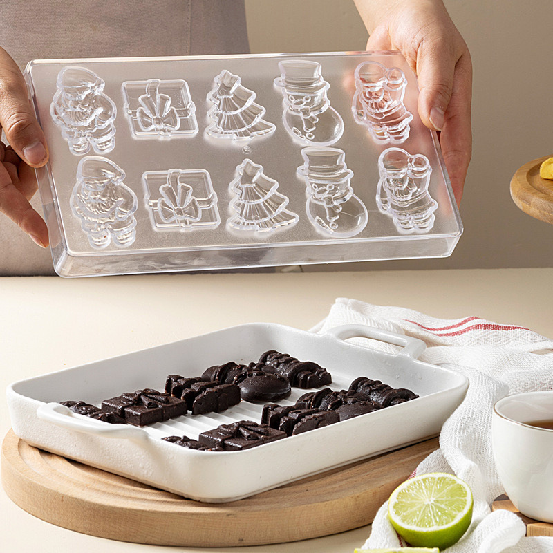 قوالب الشوكولاتة البلاستيكية P - مراجعة Kitchen Baking Supplies وسعره