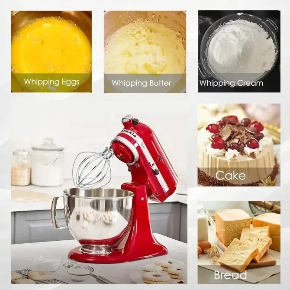 مضرب خفق فولاذي بـ 6 أسلاك لخل - مراجعة Kitchenaid Baking Set وسعره