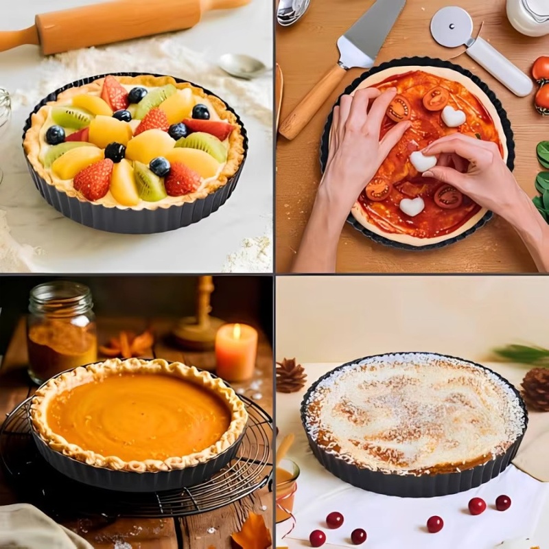 قالب تارت قابل للإزالة من الأس - مراجعة Baking Kitchen Set وسعره