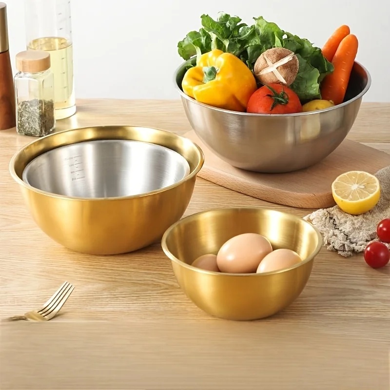 مجموعة من 3 أوعية خلط من الفول - مراجعة Baking Kitchen Set وسعره