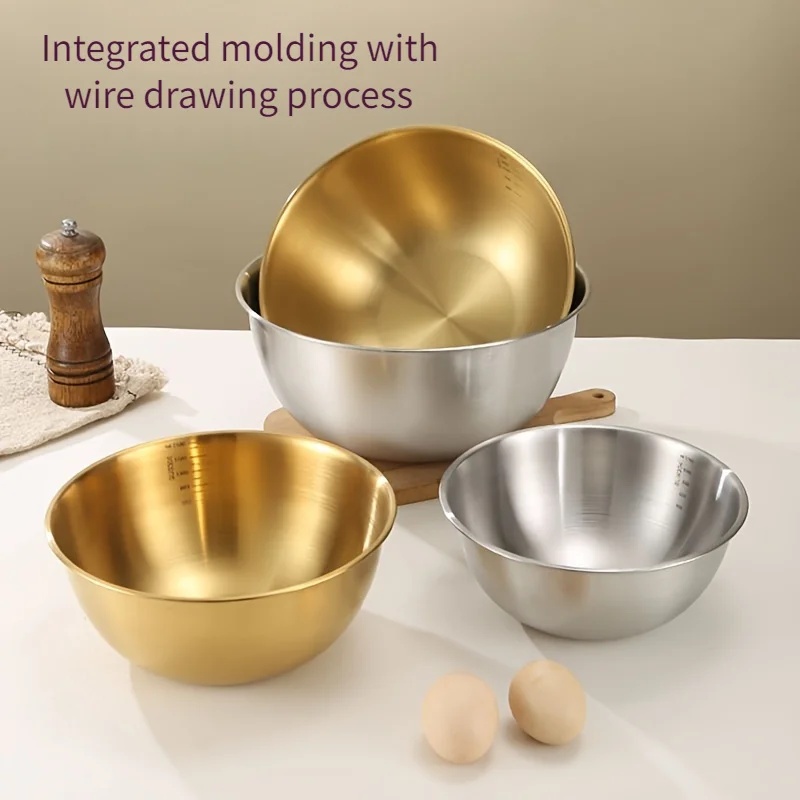 مجموعة من 3 أوعية خلط من الفول - مراجعة Baking Kitchen Set وسعره