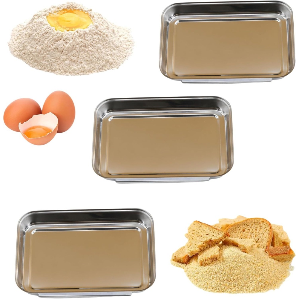 مجموعة من 3 قطع صواني توابل من - مراجعة Kitchen Baking Station وسعره